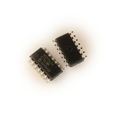 China New Original MCP3424-E/SL Standard Quad Channel I2C Interface 5.5 V 3.75 bps 18-Bit A/D Converter - SOIC-14 IC SOP14 for sale