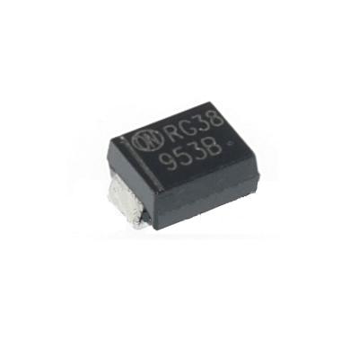 China New original Zener diode standard 150V single 5% 600Ohm 3000mW SMB-2Pin 1SMB5953BT3G for sale