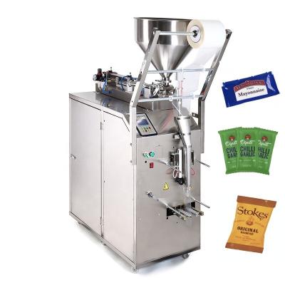 China Automatic Packing Sweet Garbage 100ml - 2000ml Sachet Easy Open Sealing Stability Machinery BBQ Sauce Machine 1 for sale