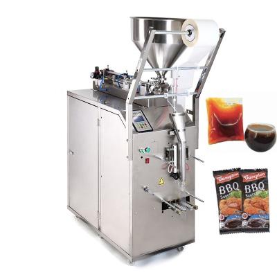 China Cheap Food Machinery BBQ Chili Sauce Blister Sambal Sachet e Automatic Dipping Packaging Machine For Liquid Paste for sale