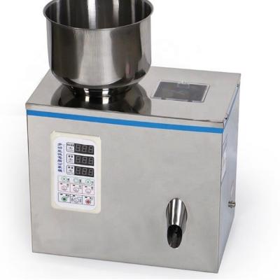 China High Efficiency 1-20g Lab Small Semi Automatic High Accuracy Micro Chemicals Dry Powder Weighing Pouch Filling Machine for sale