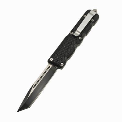 China Zinc Alloy Folding Open Tactical Knives Slide Handle Pocket Knife Survival Camping Hunting With Glass Breaker And Clip for sale