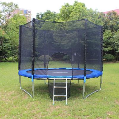 China With Protective Net Manufacturer Child Trampolines For Adults With Enclosures Round Outdoor 10ft Trampoline With Safety Net for sale