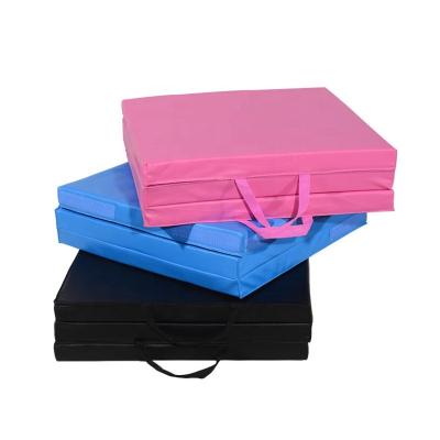 China Durable Gymnastics Training Folding Mats , Exercising Mats for sale