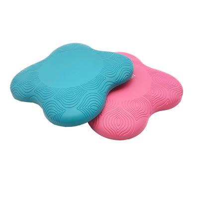 China Eco-friendly Sports Etc PU Knee Pads LOGO Non-slip Custom Yoga Knee Pad gymnastics for sale