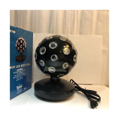 China Factory direct sale 8 inch color led disco ball party light 360 degree electric ball rotation for sale