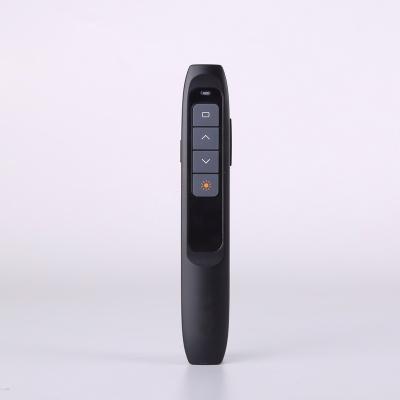 China 30 Power Radio High Quality Red Laser Indicator Pen Type Wireless Rechargeable 2.4G USB Remote Control Presenter for sale