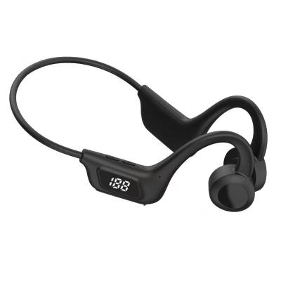 China Viable BT Air Bone Conduction TF Card Plug In Earphone Collar Open-ear Earphone Sport Wireless Headphones With Mic Hook Calls for sale