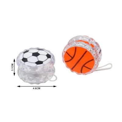 China Mini Toy Basketball Football Classic Design Plastic YoYo Toys For Children for sale