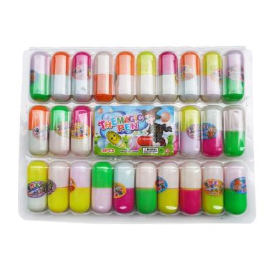 China Children's Toys Blister Packing Plastic Pill Shaped Magic Pen Educational Kids Toys for sale