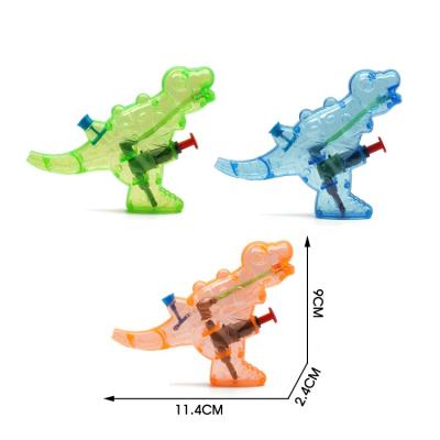 China Children's Toys Water Gun Dinosaur Shaped Plastic Transparent Toys for sale