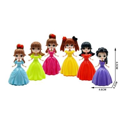 China Plastic Princess Doll Statue Toys Beauty Girls Children Toys For Promotional for sale