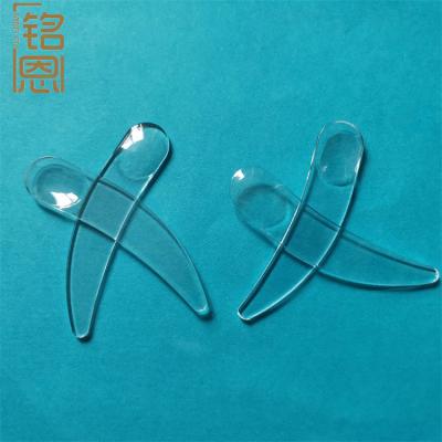 China Small And Exquisite Packaging Face Mask Independent Transparent Makeup Spoon Cosmetic Spatula Plastic for sale