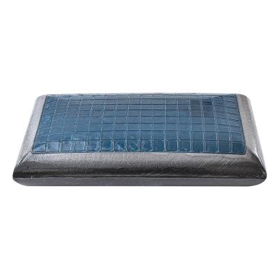 China Anti-Static 4D Design Bread Pillow with Cool Gel - Non-Toxic Headache Relief Memory Foam Pillow with Cool Gel Insert Charcoal Bread Pillow for sale