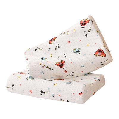 China Anti-Static Hot Selling 100% Cotton Blanket Baby Kid Children Wave Shape Cutout Pillow Memory Foam Comfortable Pillow (KTBLZhen) for sale