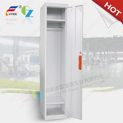 China single row one door steel locker FYD-G001,H1850XW380XD450mm,white color for sale