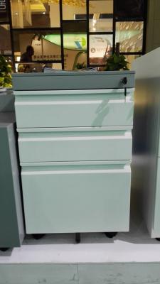 China mobile filing cabinet with drawer FYD-H007,one shape handle ,no recessed handle, in stock for sale