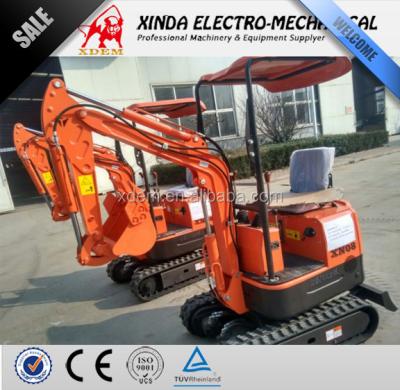 China small Mini Excavator XN10 0.8ton crawler excavator 0.02mÂ ³ for sale