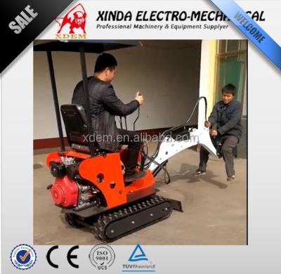 China 0.5 Ton 0.6 Ton Mini Excavator Prices XDEM XD600 Brand New Mini Digger For Sale 0.02mÂ ³ for sale