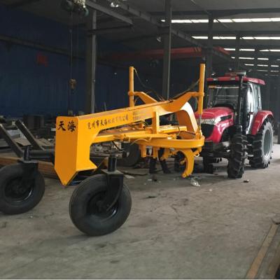 China XDEM Farms Road Grading Machine Grader Mounted On Cheap China Tractor Grader for sale