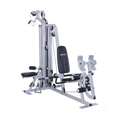 China Heavy Duty 3 Station Home Gym Equipment Exercise Machine Multi Use Home Gym With Commercial Grade Steel Stack for sale