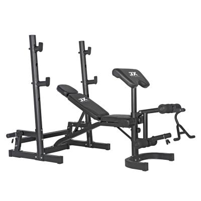 China Barebll Adjustable Chromed Support With Safety Catch Multifunction Weightlifting Gym Machine for sale