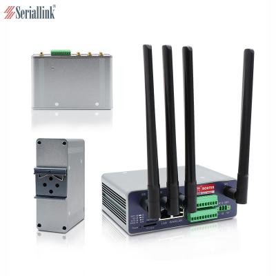 China Multi-Service Industrial Data Collection Unit Ethernet Modbus RS232 RS485 Remote Controller 4G 5G Router for sale