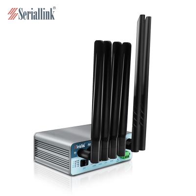 China 2022 new dual sim dual band cpe 5g industrial router wifi 6 tech dual sim router for fire alarm system for sale