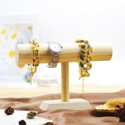 China Store Display Home Decor Jewelry Display Stand Bracelet Watch Stand Solid Wood Jewelry Display Props for sale