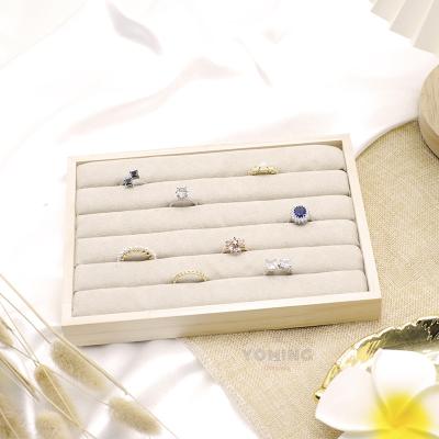 China Hot Selling Jewelry Shop Display Home Decor Factory Spot Jewelry Display Stand Jewelry Ring Trays For Shop Display for sale