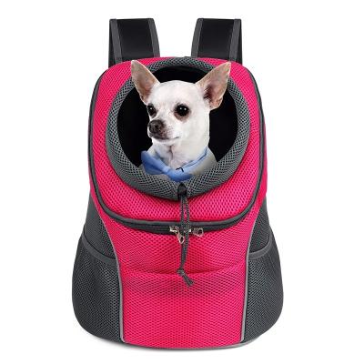 China Hot Selling Breathable Water Resistant Pet Carrier Bag Front Pet Backpack Bag For Increasing Hold Outdoor Pets for sale