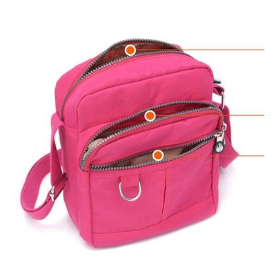 China Waterproof Fashion Style Laptop Bag Shoulder Tote Bag Nylon Lightweight Shoulder Bag for sale