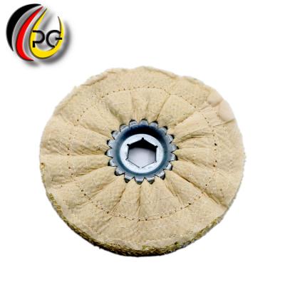 China Used in metal surface treatment and polishing bulk order 100-220mm diameter polishing stainless steel wheel sisal cotton wheel polishing polishing tools for sale