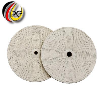 China Used in metal surface treatment and sisal cotton cloth wheel sisal cotton buffing durable grinding polishing polishing disc for jewelry and gemstone polish for sale