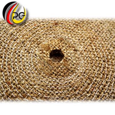 China Used in metal surface treatment and Custom Logo Sisal Cloth Wheel Sisal Polishing Disc for Abrasive Wheel Polish for sale