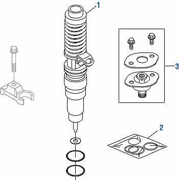 China ZQYM D13 repair kit Diesel Repair Kit O-Rings Engine 276948 For Volvo d13 injector Universal for sale