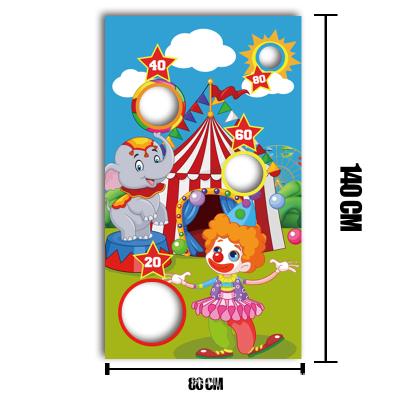 China Backyard Outdoor Game Festival Decoration Flags Banners Halloween Decor Door Game Throwing Hanging Bracket For Flag for sale