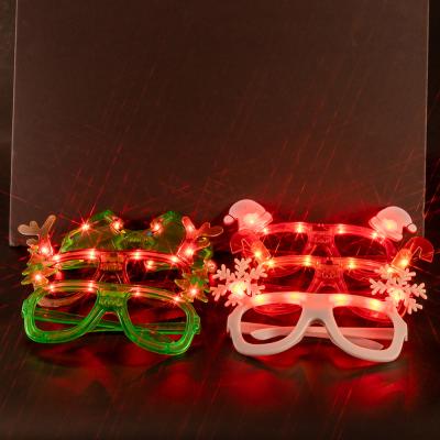 China Fashional Christmas Lead Glass For Christmas Funny Glasses Decoration Supplies for sale