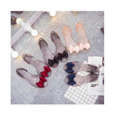 China Women Plastic Jelly Shoes Fashion Slippers Women Clear Slippers Women Shoe for sale