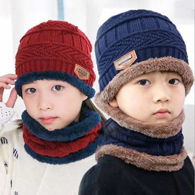 China JOINT Kids Hat And Scarf Set About Scarves Hats For Kids for sale