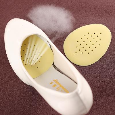 China 1Pair Latex Soft Forefoot Insoles Half Yard Rubber Rubber Shoe Pad For Pain Relief Anti-Slip Toe Support High Heel Shoes Insert for sale