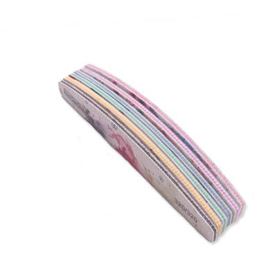 China High Quality Custom Printing Promotional Nail File OEM Logo Nail File Disposable Wood Sponge Nail File for sale