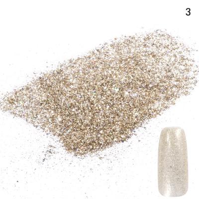 China Excellent Nail Art Effect Reflective Micro Beads in Acrylic Powder Nails Nail Art Products for Diamond Glitter Sequin Dip Powder Flash Nails for sale