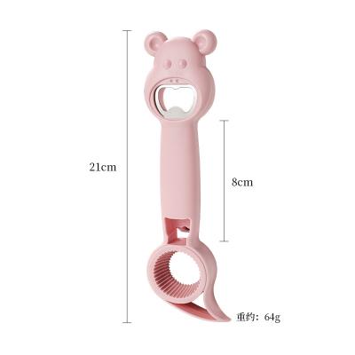 China Stocked can and bottle opener and cap bottle opener for multifunctional jar opener for sale