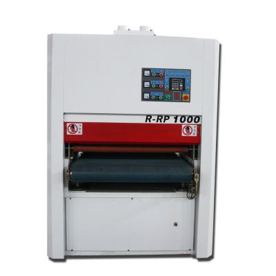 中国 Furniture Factory Furniture Cabinet Floor Door Woodworking Sander 1000mm Automatic Sanding Machine For Wood 販売のため