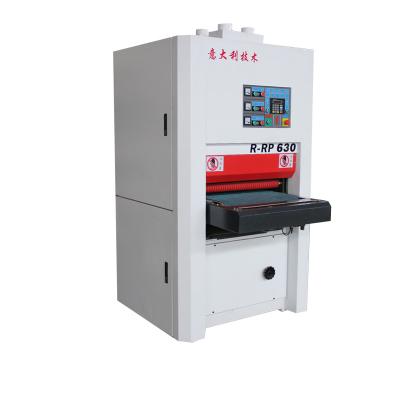 China Furniture factory R-RP630 woodworking floor cabinet door sandimg machine heavy duty automatic wide belt sander machine for wood Te koop