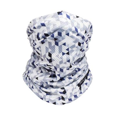 China Polyester Breathable Quick Dry Sublimation Ice Silk Anti-wrinkle Neck Cuff Buff Scarf Fishing Solid Color UPF 50 Neck Cuff for sale