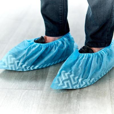 China Factory Shoe Cover Amazon Style Non-woven Cheap Non-woven Warm Shoe Cover Waterproof for sale