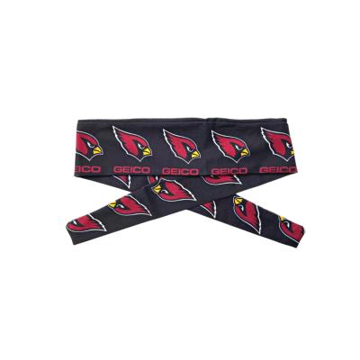 China Sports Athletic Custom Yoga Shape Microfiber Headbands Sublimation Elastic Fitness Meditation Polyester Tie Running Headbands for sale