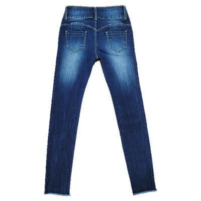 China Manufacturer Supplier Latest Comfort Factory Price Jeans Fashion Girls Pants Jeans For Girls for sale